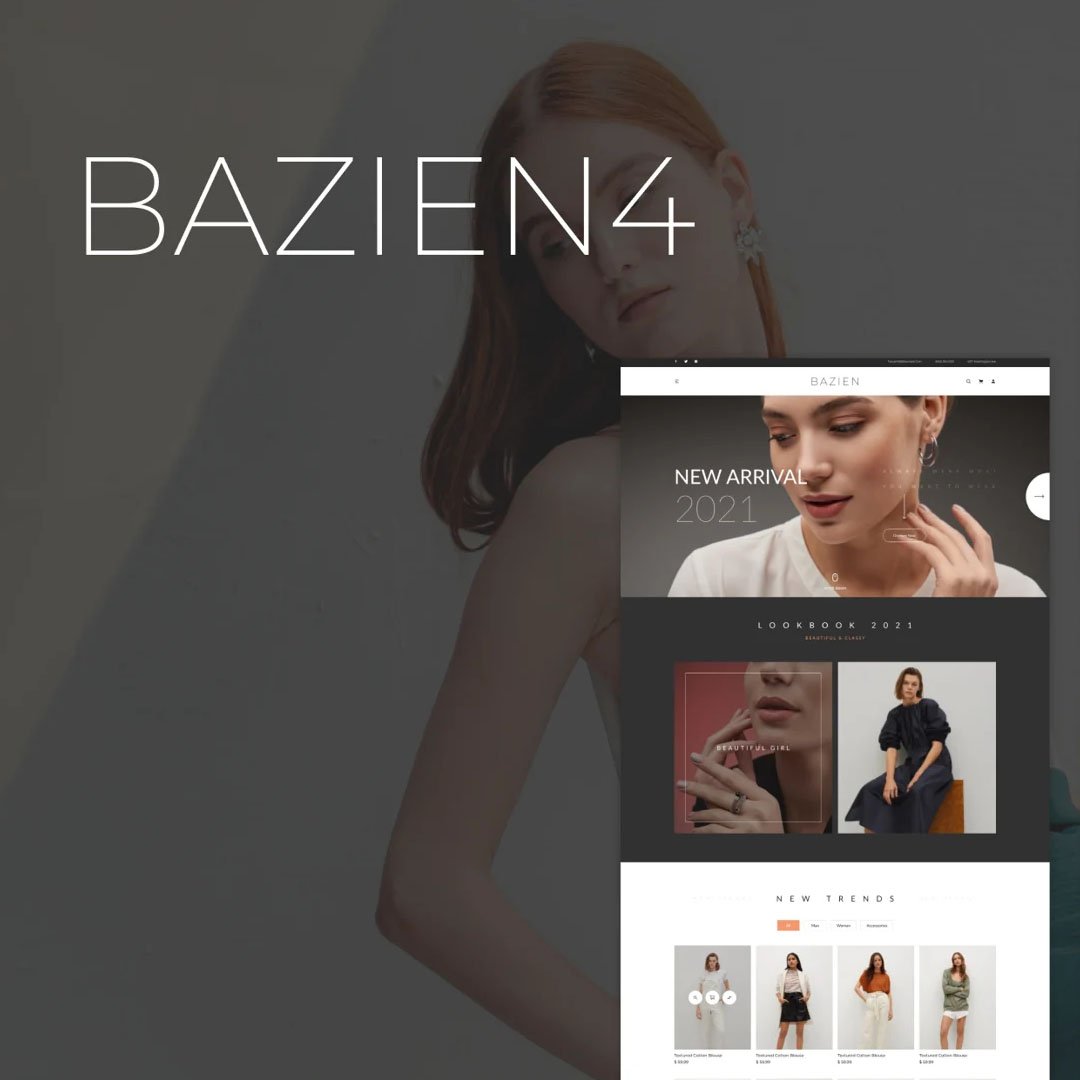 Bazien - Elementor WooCommerce Theme