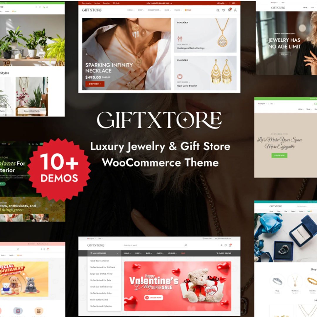 GiftXtore - Jewelry WooCommerce WordPress Theme