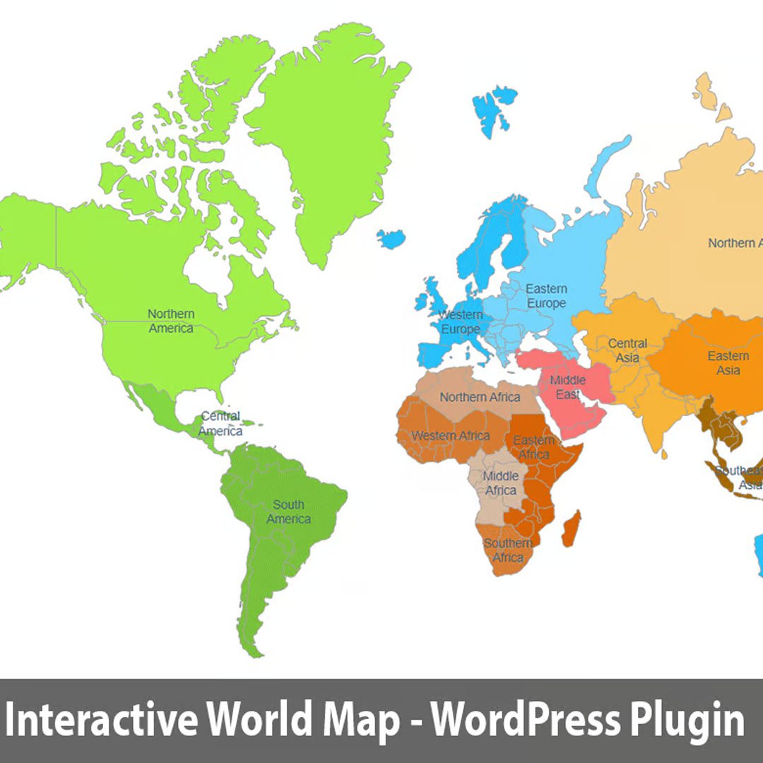 Interactive World Map - WordPress Plugin