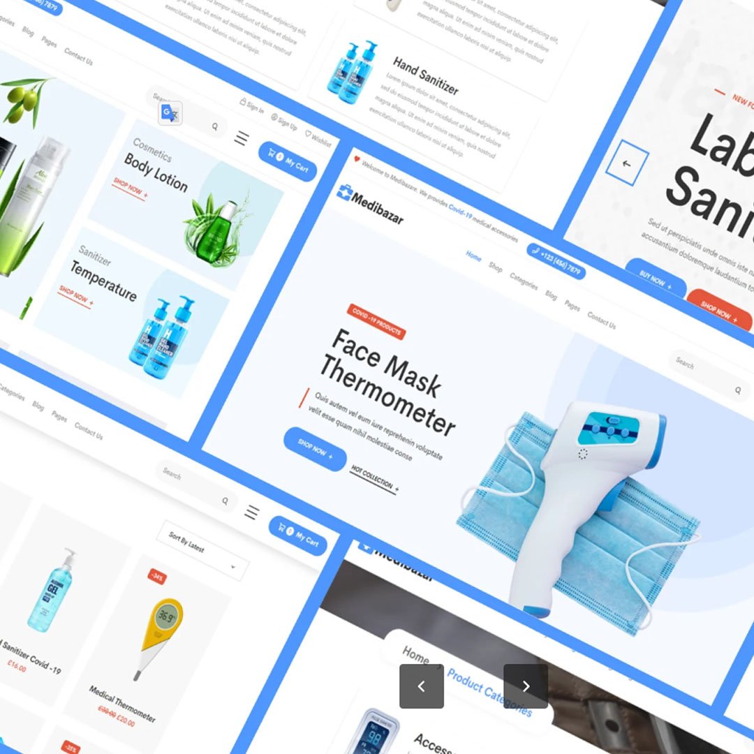 Medibazar - Medical Store eCommerce Theme