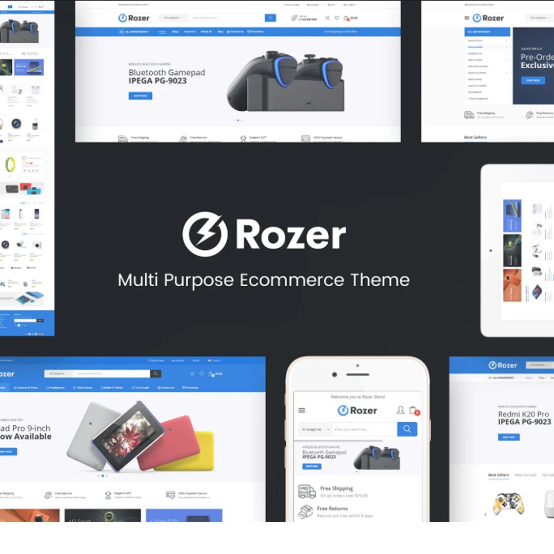 Rozer - Digital eCommerce WordPress Theme
