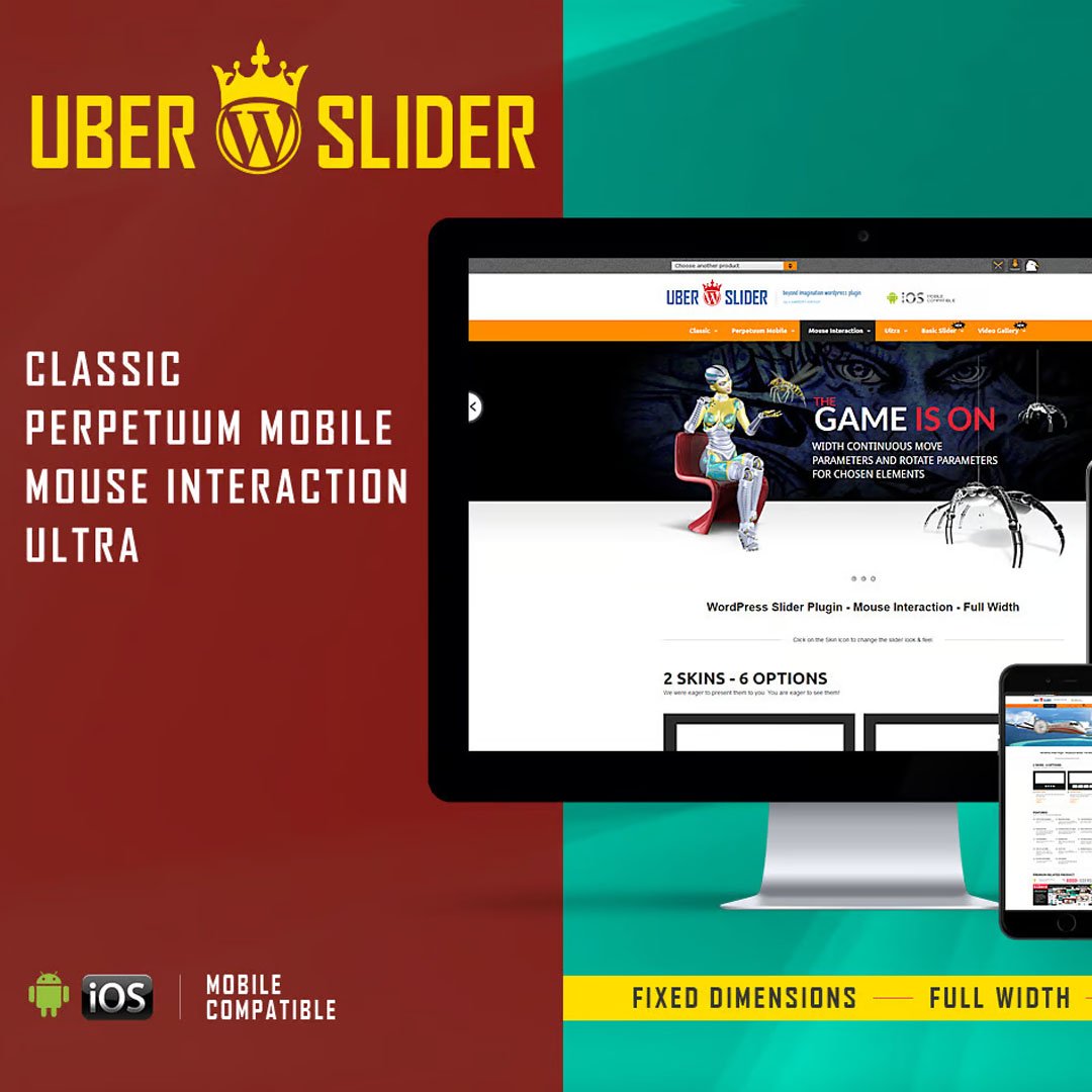 UberSlider - Layer Slider WordPress Plugin