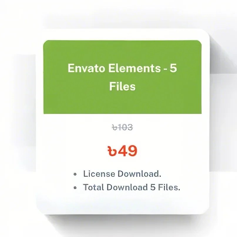 Envato Elements - 5 Files